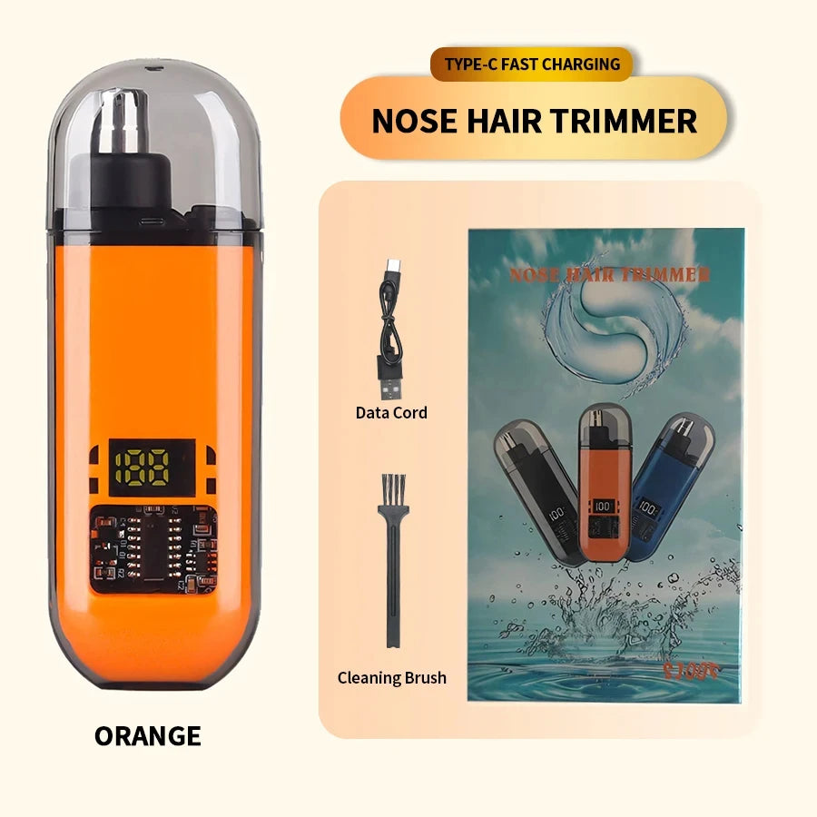 Nose Hair Trimmer Type-C Charging.