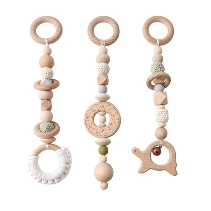  Gym Frame Baby Activity Wooden Fitness Frames Play Gym.