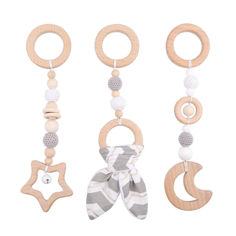  Gym Frame Baby Activity Wooden Fitness Frames Play Gym.