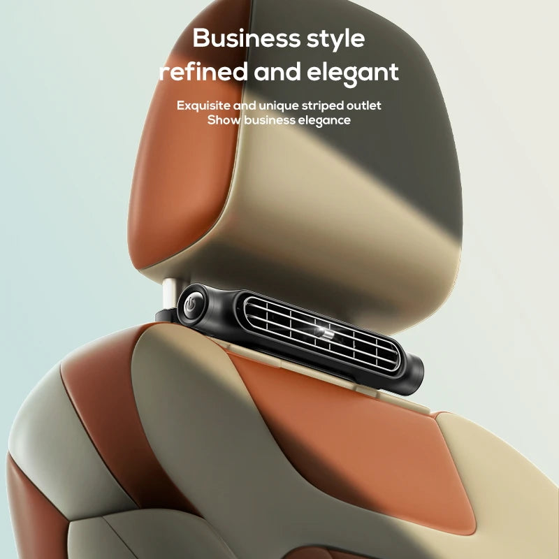 Car Headrest Cooling Air Fan 3 Speeds.