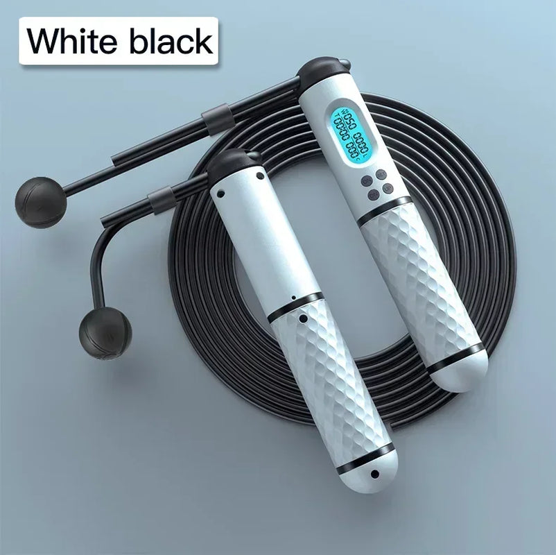 2 in 1 Multifunctional Skipping Rope with Digital Counter Speed.