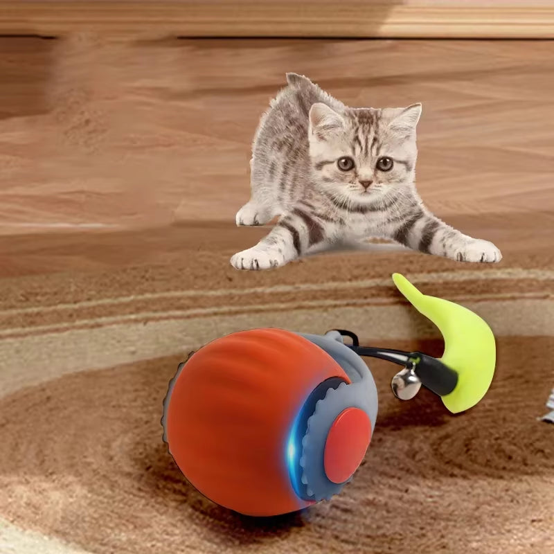 Cat Interactive Ball Toys Automatic Rolling Ball.