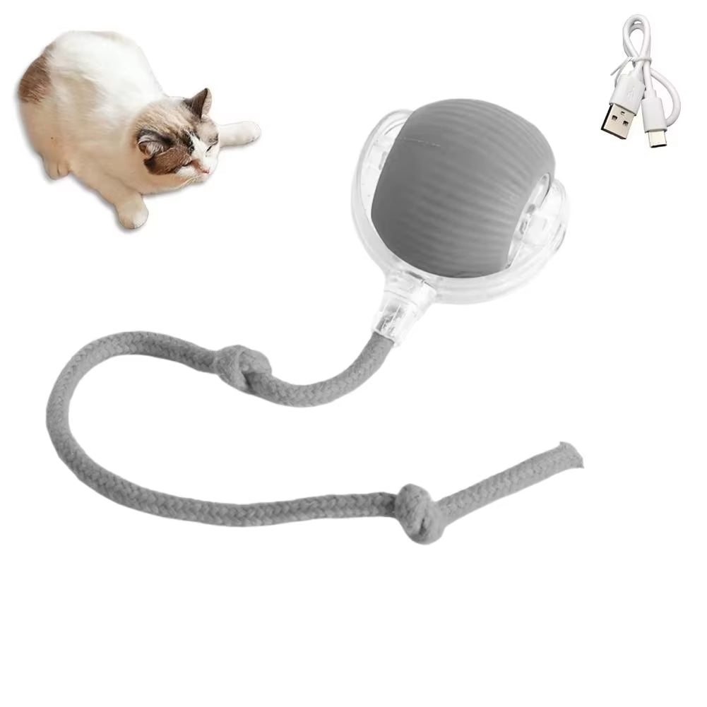 Cat Interactive Ball Toys Automatic Rolling Ball.