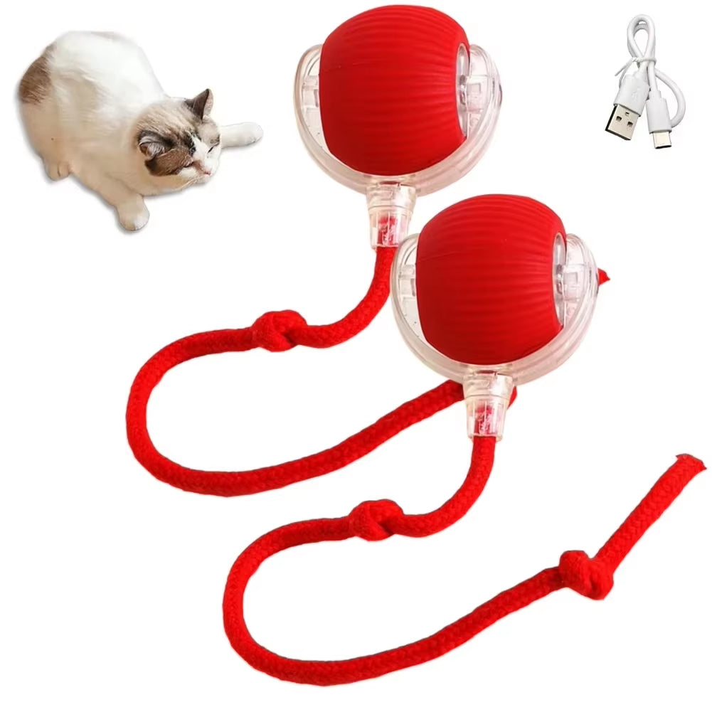 Cat Interactive Ball Toys Automatic Rolling Ball.
