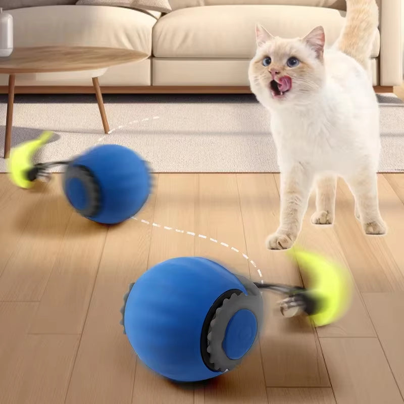 Cat Interactive Ball Toys Automatic Rolling Ball.