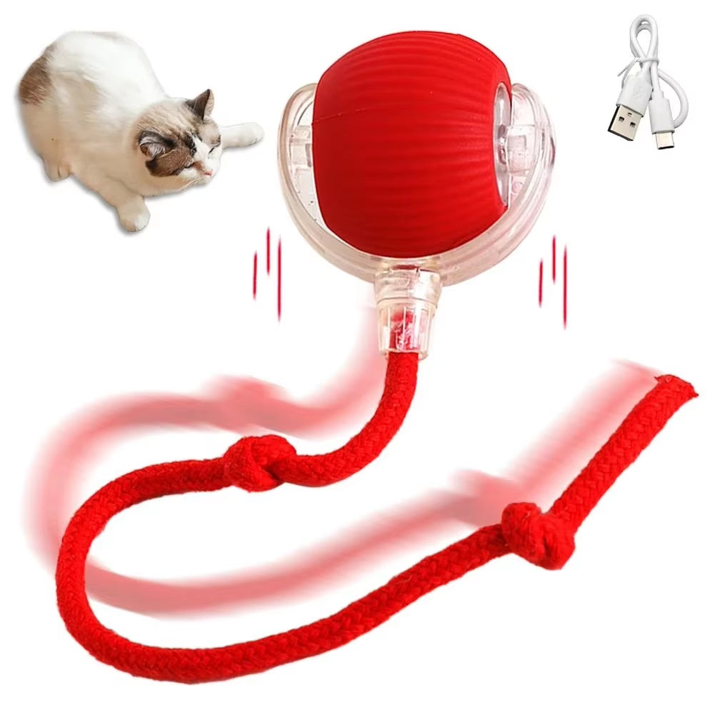 Cat Interactive Ball Toys Automatic Rolling Ball.