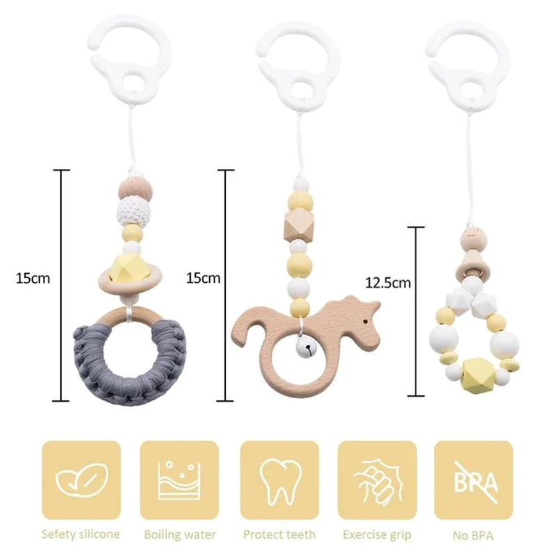  Gym Frame Baby Activity Wooden Fitness Frames Play Gym.