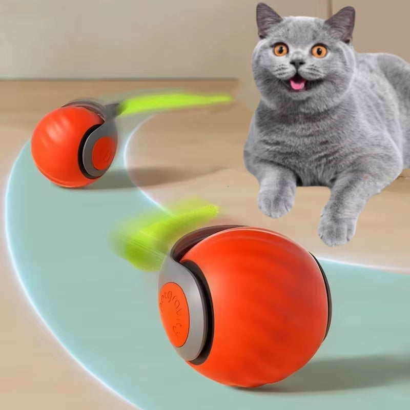 Cat Interactive Ball Toys Automatic Rolling Ball.