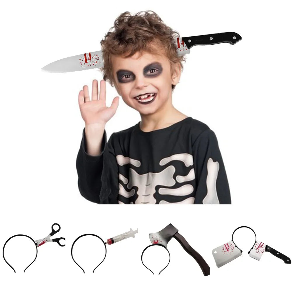 Halloween Horror Headband Props.