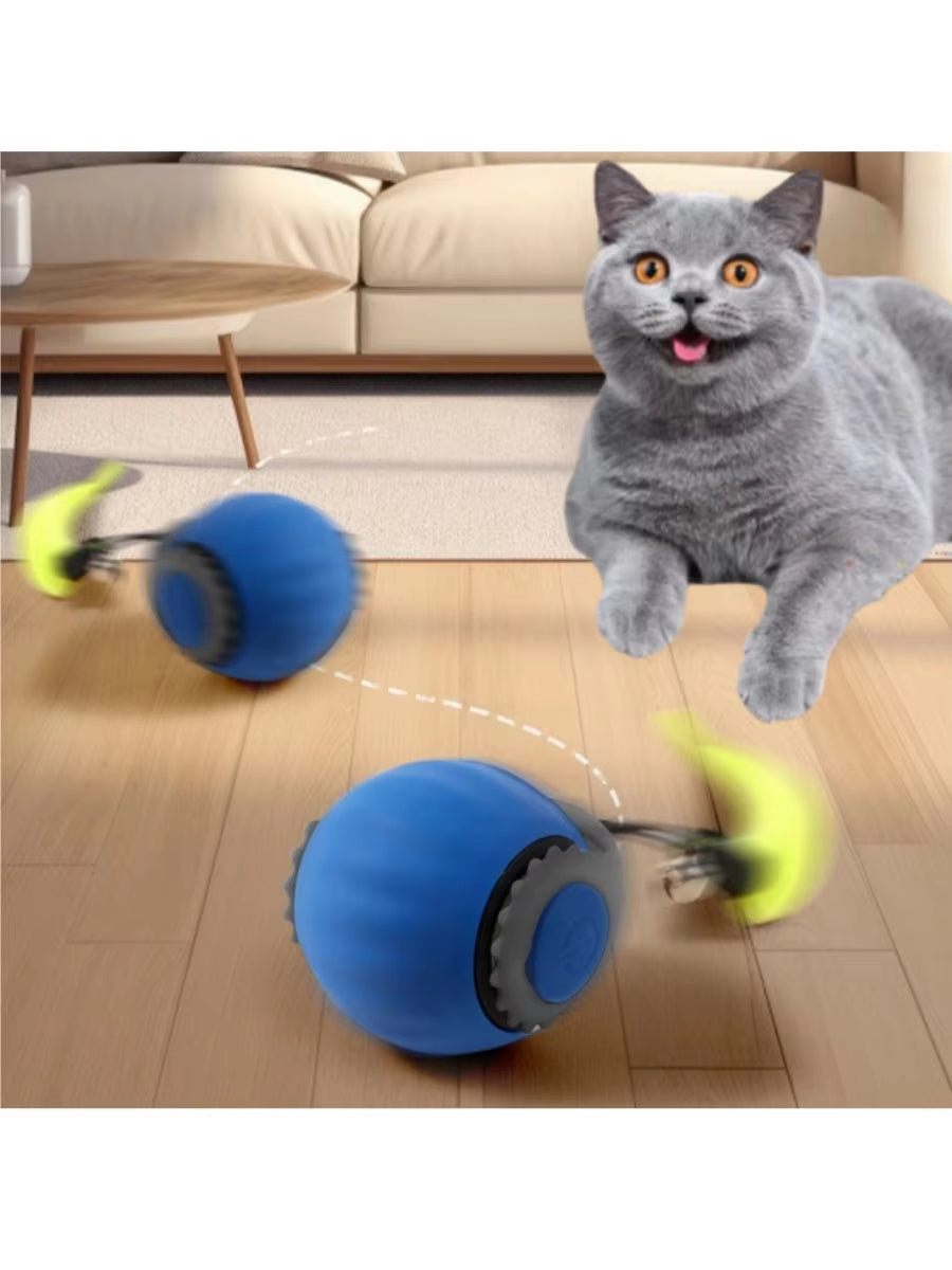 Cat Interactive Ball Toys Automatic Rolling Ball.
