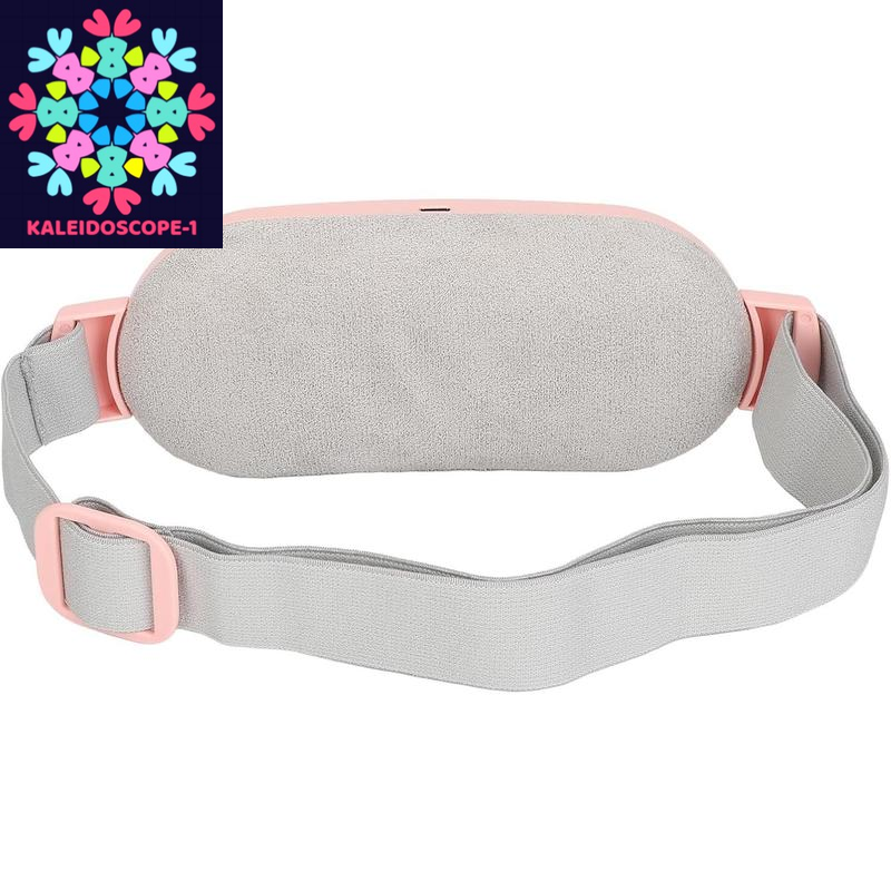 Portable Heating Pad, Heating Pads Automatic Shut off Belly Wrap Adjustable Belt Menstrual Cramps Relief Pad Comfort Daily Pink